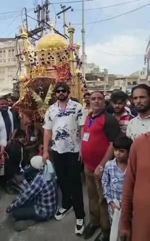 नागौर: मकराना में मुहर्रम पर ताजिए का जुलूस सदर बाजार से कर्बला चौक तक निकला