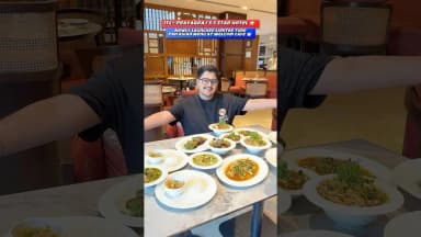 Luxury Pan Asian Dishes at ITC Prayagraj 🍛 #ytshorts #food #prayagraj #panasianfood #itchotels