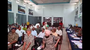 नीमच नगर: ग्रुप केंद्र सीआरपीएफ नीमच में पेंशन अदालत एवं वार्षिक बैठक आयोजित