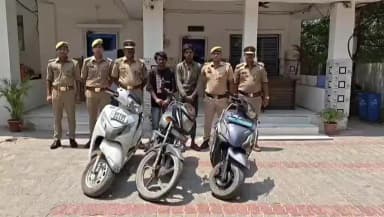 कानपुर: गोविंद नगर पुलिस ने दो शातिर वाहन चोरों को किया गिरफ्तार