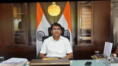 पानीपत: उपयुक्त डा हरीश कुमार वशिष्ठ ने किसानों को धान की सीधी बिजाई करने पर जोर दिया।