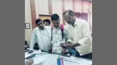 मिल्कीपुर: एसडीएम मिल्कीपुर के आदेश पर भूमि की पैमाइश की गई