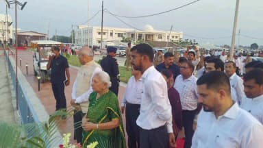 सदर: अवध विश्वविद्यालय के नवीन परिसर में राज्यपाल ने किया भव्य सरोवर का लोकार्पण