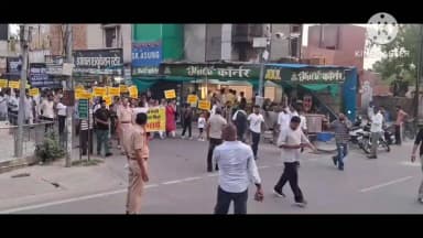 श्री गंगानगर: श्री गंगानगर में बालिका दुष्कर्म मामले में सर्व समाज द्वारा निकाला गया मोन जुलूस