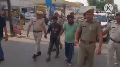 श्री गंगानगर: बालिका के शोषण मामले में पुलिस ने आरोपियों का निकाला पैदल जुलूस, कोतवाली से रवीन्द्र पथ तक कराया मार्च
