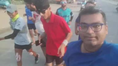 अजमेर: कन्याकुमारी से लद्दाक 5 हजार किमी दौड़कर रिकॉर्ड बनाने निकली अजमेर की बेटी सूफिया, आज अजमेर पहुंची और किया जोरदार स्वागत