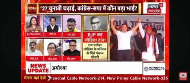 आज news 18 up/uk महा बहस
उत्तर प्रदेश में
2 विधायक #कांग्रेस_पार्टी से बड़ी पार्टी 6 विधायक #सुहेलदेव_भारतीय_समाज_पार्टी
Omprakash Rajbhar Arun Rajbhar Arvind Rajbhar Suheldev Bhartiya Samaj Party Akhilesh Yadav Sam