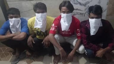 अलीपुर: बाहरी दिल्ली पुलिस की बड़ी कार्रवाई, चार लुटेरे को किया गिरफ्तार