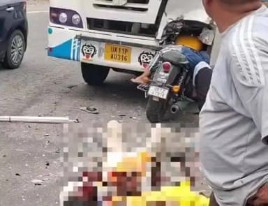 टिहरी: देवप्रयाग में बस और बाइक की टक्कर, ऋषिकेश-श्रीनगर हाईवे पर हादसे में बाइक सवार की हुई मौत