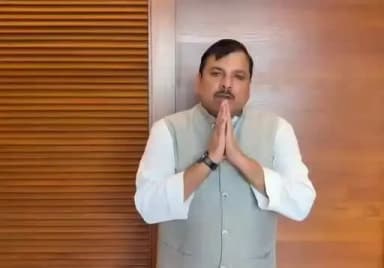 सीलमपुर: राम मंदिर में कथित चंदा चोरी को लेकर एक बार फिर भाजपा पर भड़के आप सांसद संजय सिंह