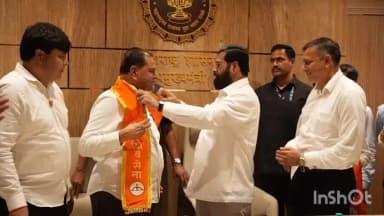 ठाणे: माळशिरस मधील लोकप्रतिनिधी सह पदाधिकाऱ्यांचा शिवसेनेत प्रवेश