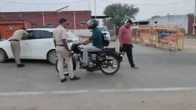 लोहारू: थाना प्रभारी मुरारी लाल के नेतृत्व में लोहारू पुलिस की बड़ी कार्रवाई: दो दर्जन से अधिक वाहनों के चालान