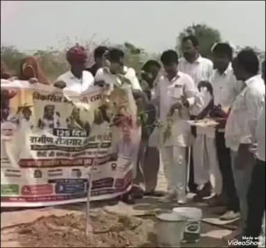 जालौर: चितलवाना में वीबी जी राम जी कार्यक्रम की शुरुआत