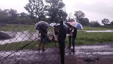 Barish Garm Charkheda me🙏