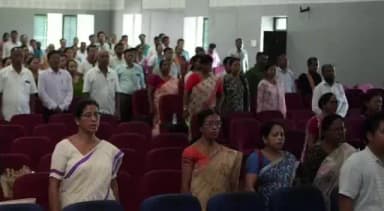 ডিফু: বোকাজান মিনি ষ্টেডিয়াম কমপ্লেক্সত বোকাজান ব্লকৰ অন্তৰ্গত প্ৰাথমিক শিক্ষকৰ আন্তঃক্ৰিয়া কায্যসূচীত উপস্থিত বিধায়ক