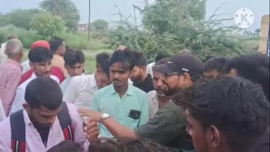 गुन्नौर: गांव सैमला की निवासी महिला ने गांव इटऊआ के समीप पति पर मारपीट और रस्सी से बांधकर बाइक से खींचने का आरोप लगाया