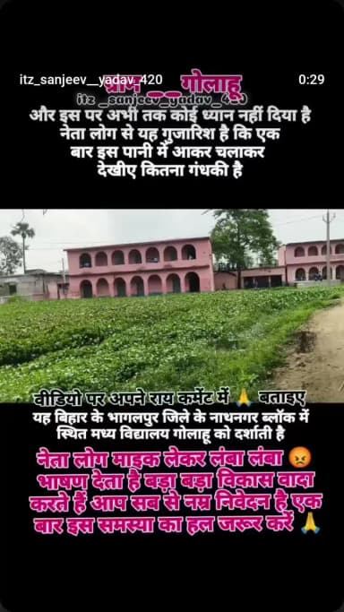 Nathnagar prakhand panchayat belkhariya Golahu Bhagalpur Bihar 812006#