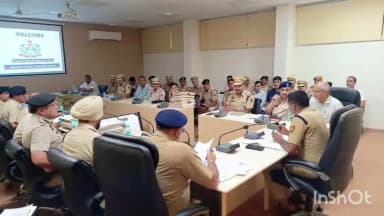 चरखी दादरी: एसपी ने क्राइम मीटिंग में दिए कड़े निर्देश, NDPS मामलों में संपति कुर्क करने की कही बात