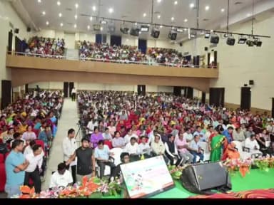 আমবাসা: আমবাসা টাউন হলে বিভিজি রামজি প্রকল্পের শুভ সূচনা করা হয়।