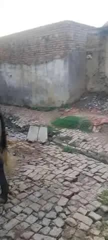 gursari jila sambhal charan singh saurabh gaurabh gautan bade dabang type k hai in logo ne 11 foot raste m se kharanja
