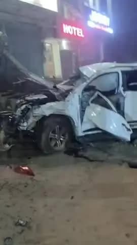बीकानेर: उदासर फांटे के पास भीषण सड़क हादसा, फॉर्च्यूनर ने स्कूटी को मारी टक्कर, दो की मौत, एक घायल