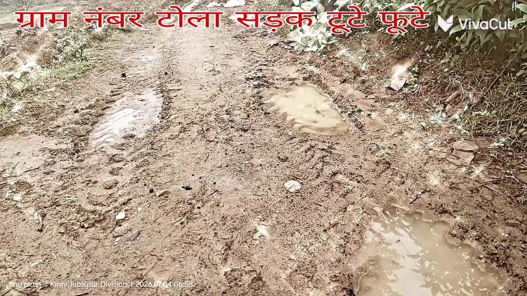 ग्राम नंबर टोला पोस्ट जामदीमेटा सड़क टूटे फूटे
स्कूल जाने के लिए खेत जाने के लिए हो रहा है दिक्कत