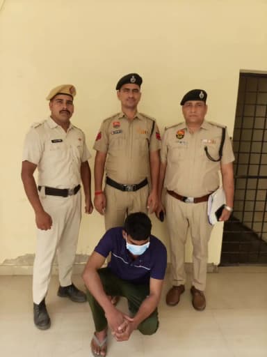 पलवल: शहर थाना पुलिस की बड़ी कार्रवाई, नाबालिग लड़की को बहला-फुसलाकर दुष्कर्म करने वाला आरोपी धरा, भेजा जेल।