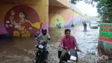 କଟକ ସଦର: କଟକ ଲିଙ୍କ୍ ରୋଡ଼ ବାଏ ପାସ୍ ରାସ୍ତା ବୁଡ଼ିଲା, ଯାତାୟାତ ବାଧାପ୍ରାପ୍ତ