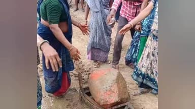 रामगंजमण्डी: बारिश की आस में मदनपुरा में निकली घास भेरूजी की सवारी, किसानों ने अच्छी वर्षा के लिए की विशेष पूजा-अर्चना