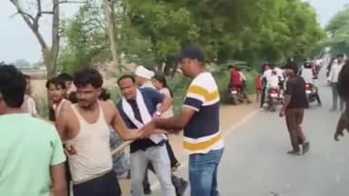 हाथरस: शराब के ठेके पर ग्रामीणों ने की तोड़फोड़ व पथराव, सूचना पर पहुंची पुलिस पर किया हमला, 8 पुलिसकर्मी घायल