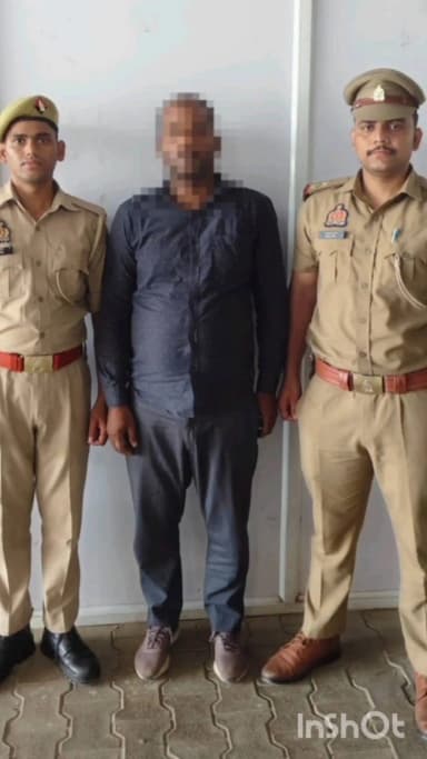 गाज़ियाबाद: धोखाधड़ी, ब्लैकमेल और करोड़ों की संपत्ति हड़पने के आरोप में वेव सिटी पुलिस ने एक आरोपी को किया गिरफ्तार