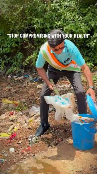अपनी मातृभूमि और सेहत के साथ यह समझौता करना बंद कीजिए! 🇮🇳
#cleanindiamission #socialwork #civicduty #takeresponsibility