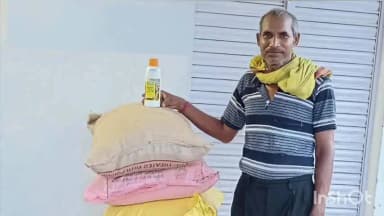 मनेन्द्रगढ़: चैनपुर (एमसीबी): समय पर खाद-बीज मिलने से सीमांत किसान नरेंद्र सिंह की खरीफ खेती को मिली नई ताकत
