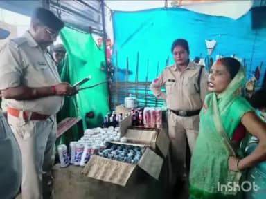 सिंगरौली: हीरवाह में 63 लीटर अवैध शराब जप्त दुकान से बेचे जाने की मिली थी शिकायत आरोपी हुए फरार
