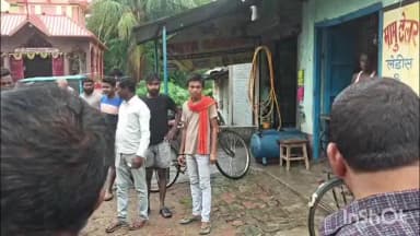 रानीश्वर: आसनबनी बाजार में अनियंत्रित ट्रैक्टर दुकान में घुसा, हादसा टला*