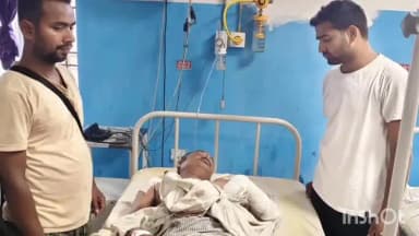 कहरा: कचहरी ढाला के समीप 40 फीट ऊंचे बिजली के खंभे से गिरा बिजली मिस्त्री हालत गंभीर