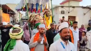 हिंगोली: नुरी बाबा उरूसानिमित्त कळमनुरीत भव्य संदल मिरवणूक