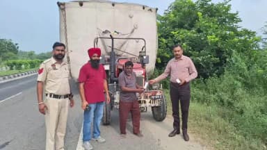 ਨਵਾਂਸ਼ਹਿਰ: ਆਰਟੀਓ ਨਵਾਂਸ਼ਹਿਰ ਨੇ ਤੂੜੀ ਭੁੰਗ ਵਾਲੇ ਤਿੰਨ ਅਤੇ ਓਵਰਲੋਡ ਚਾਰ ਵਾਹਨਾਂ ਦੇ ਕੀਤੇ ਚਲਾਨ