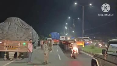 बुंडू: रांची टाटा रोड बुंडू टॉल प्लाजा के पास भीषण सड़क हादसा बाल बाल बचे लोग