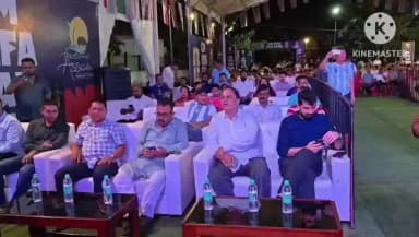 পশ্চিম যোৰহাট: জিলা প্ৰশাসনৰ উদ্যোগত যোৰহাট ষ্টেডিয়ামত মুকলি কৰা হল "মুখ্যমন্ত্ৰী ফিফা ফেন পাৰ্ক” , উপস্থিত সাংসদ , জিলা আয়ুক্ত