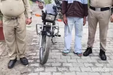 हरिद्वार: ज्वालापुर पुलिस ने बाईक चोरी के आरोपी को चंद घंटों में किया गिरफ्तार