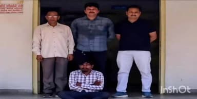 અમરેલી શહેર: 7 વર્ષથી ફરાર આરોપી રાજકોટ જિલ્લાના ધરમપુર સીમમાંથી ઝડપાયો