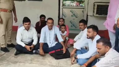 बिसौली: बिसौली में जांच के दौरान सचिव और क्षेत्राधिकारी के बीच विवाद, धरने के बाद मामला हुआ शांत