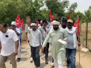 श्री विजयनगर: माकपा ने उपखंड अधिकारी को मुख्यमंत्री के नाम ज्ञापन सौंपा, किया प्रदर्शन