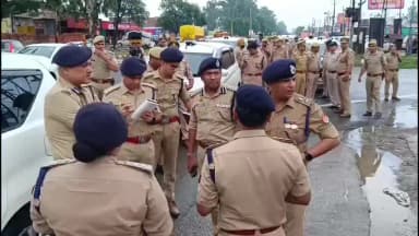 मुज़फ्फरनगर: कांवड़ यात्रा-2026 पर हाई अलर्ट, एडीजी भानु भास्कर ने खुद सड़क पर उतरकर शिव चौक से NH-58 तक पूरे रूट का किया निरीक्षण