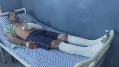 राजगढ़: राजगढ के दूध व्यापारी पर जानलेवा हमला करने के आरोप में 2 आरोपियों को शिनाख्त परेड के बाद गिरफ्तार कर भेजा गया जेल