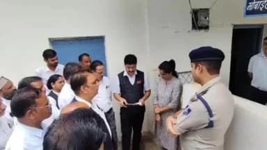 मुंगावली: मुंगावली अभिभाषक संघ ने निष्पक्ष जांच की मांग को लेकर एसडीओपी को सौंपा ज्ञापन