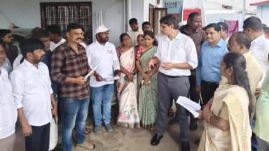గాంధారి: ఎస్ఐఆర్ ప్రక్రియను పరిశీలించిన కలెక్టర్ ఆశిష్ సాంగ్వాన్ ఈ నెల 20లోపు ఎన్యుమరేషన్ ఫారములు సమర్పించాలని ప్రజలకు విజ్ఞప్తి