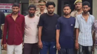 गोवर्धन: गोवर्धन और बरसाना पुलिस ने ठगी करने वाले 14 साइबर ठगों को किया गिरफ्तार