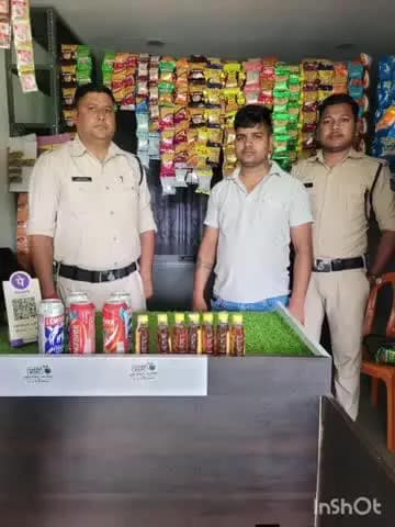 माडा: सिंगरौली में आबकारी विभाग के कार्यवाही अवैध शराब व बियर जप्त